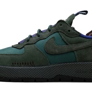 Nike Green and Purple Athletic Shoes
